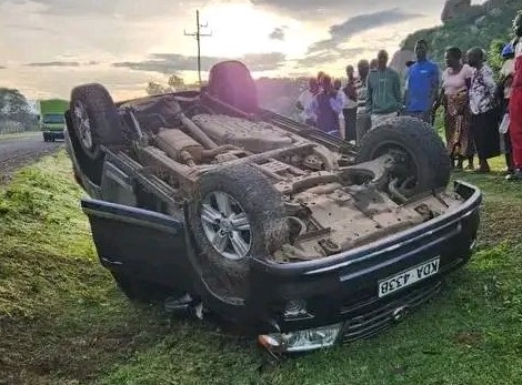KNUT SG Collins Oyuu Involved In A Road Accident In Kisumu